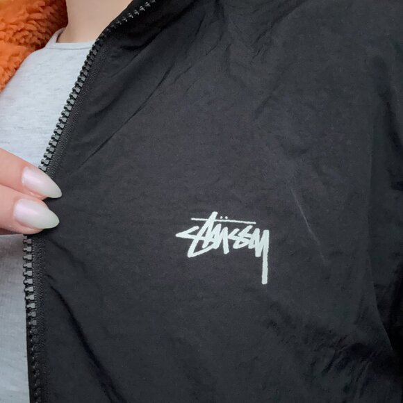 Stüssy 8 Ball Reversible Sherpa Jacket - Picture 7 of 10